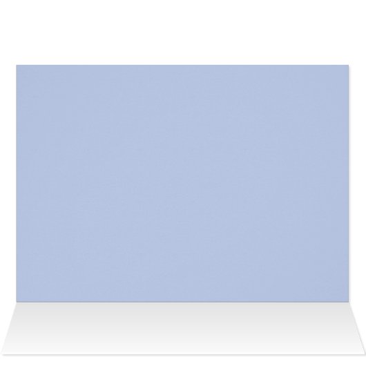 Arctic Icebergs Blue & White Blank Photo Note Card (Inside Horizontal (Top))