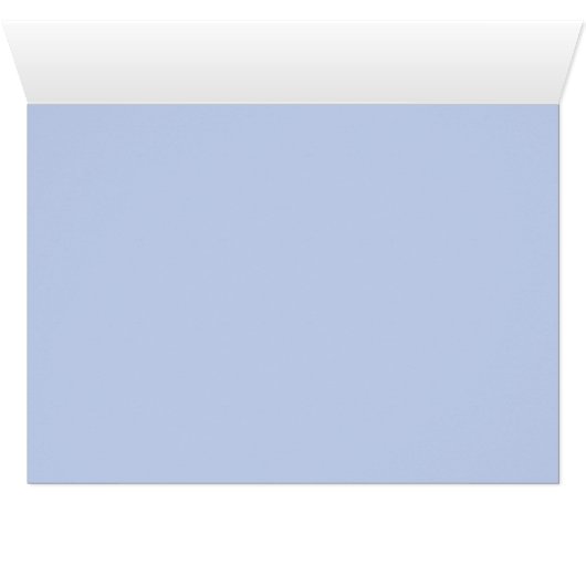 Arctic Icebergs Blue & White Blank Photo Note Card (Inside Horizontal (Bottom))