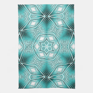 Arctic Kaleidoscope Kitchen Towel