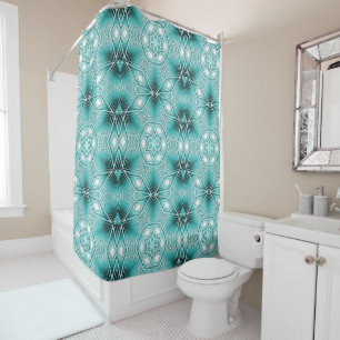 Arctic Kaleidoscope  Shower Curtain
