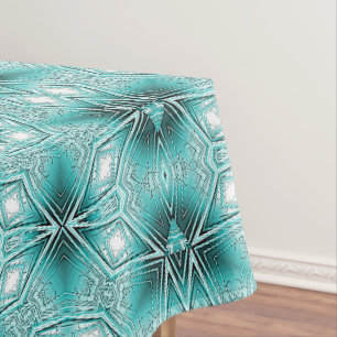 Arctic Kaleidoscope Tablecloth