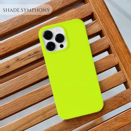 Arctic Lime Green One of Best Solid Green Shades Case_Mate iPhone 14 Pro Max Case