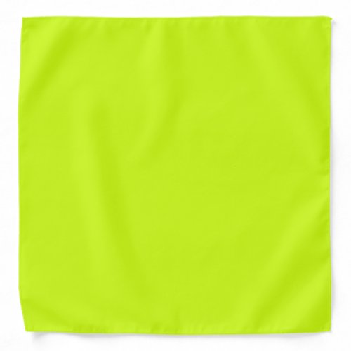 Arctic lime solid color  bandana