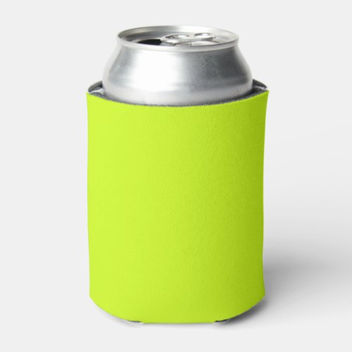 Arctic lime solid color  can cooler