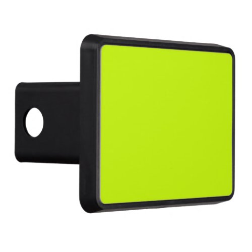 Arctic lime solid color  hitch cover