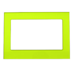 Arctic lime (solid color)  magnetic frame