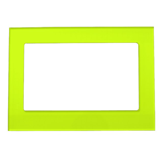 Arctic lime (solid color)  magnetic frame (Front)