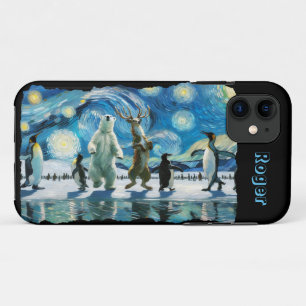 Arctic Line Dance Customizable iPhone 11 Case