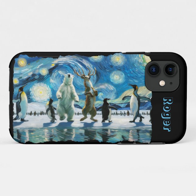 Arctic Line Dance Customizable  Case-Mate iPhone Case (Back (Horizontal))