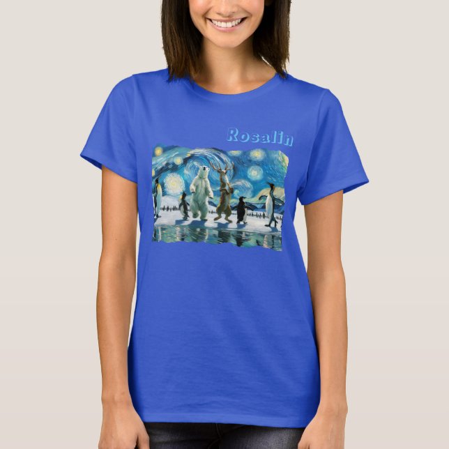 Arctic Line Dance Women's T-Shirt (Front)
