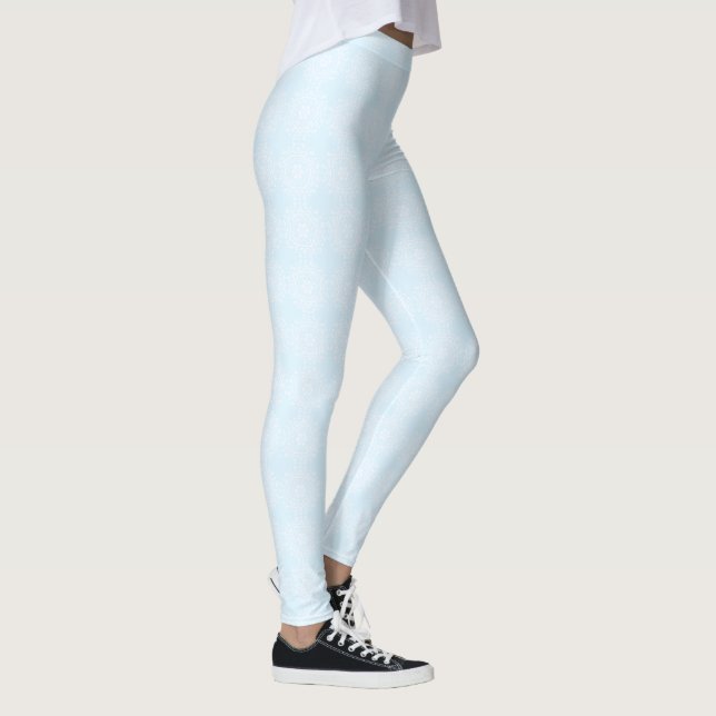 Arctic Mandala Leggings (Right)