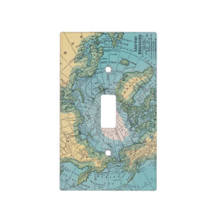 Arctic Map Switchplate Cover