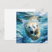 Arctic Mirage: The Swimming Monarch (Front/Back)