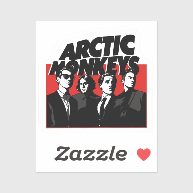 Arctic Monkeys AM Stikers Sticker (Sheet)