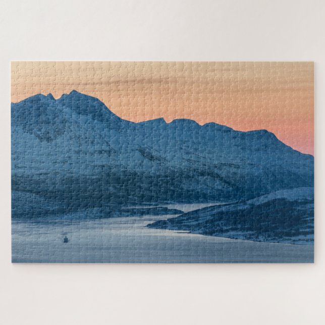 Arctic Mountain Landscape Photo Jigsaw Puzzle (Horizontal)