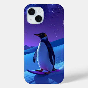 Arctic Night Penguin iPhone 15 Case