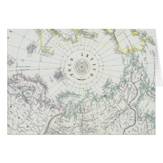 Arctic, Northern Hemisphere Cards (Front Horizontal)