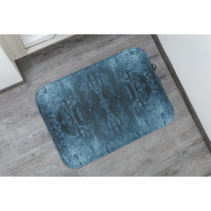Arctic Oasis   Psychedelic Ice Crystalline Bath Mat