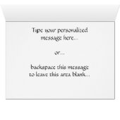 Arctic Painting Blank Card Beautiful Print Cards (Inside Horizontal (Bottom))