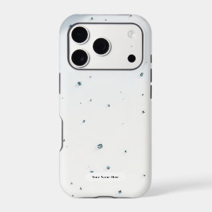 Arctic Pale Nickel Crystal Fade iPhone 17 Pro Case