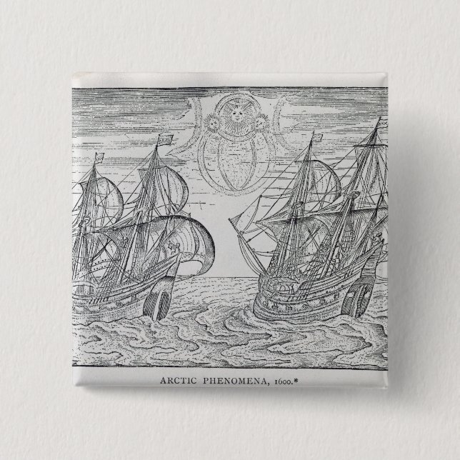 Arctic Phenomena' Pinback Button (Front)