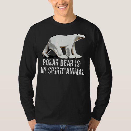 Arctic Polar Bears Ice Bear Cute White Bear Climat T_Shirt
