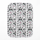 Arctic Puppy Siberian Husky Big Sled Dog Baby Burp Cloth Arctic Puppy Siberian Husky Big Sled Dog Baby Burp Cloth
