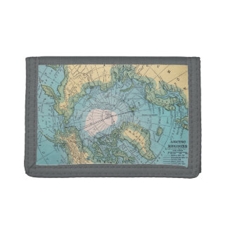 Arctic Region Map Wallet