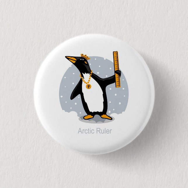 Arctic Ruler Button (Front)