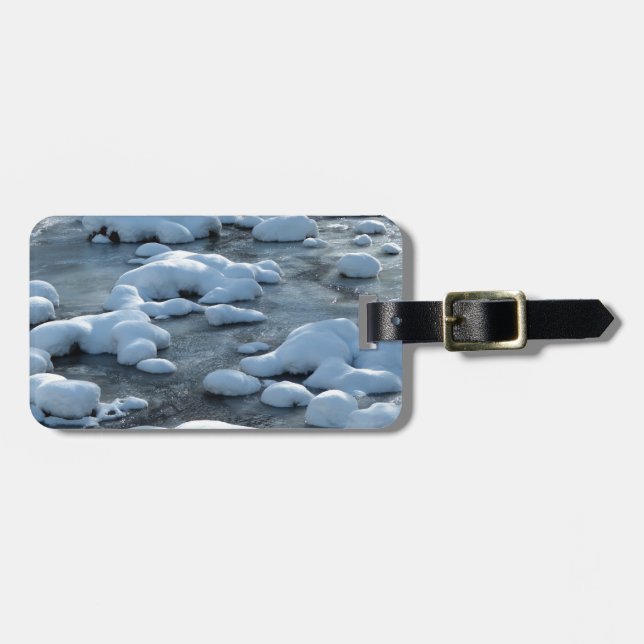 Arctic Scene Luggage Tag (Front Horizontal)