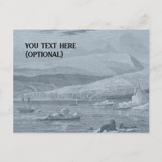 Arctic Scene Postcard (Front)