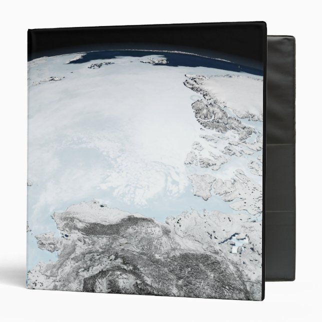 Arctic sea ice 2 3 ring binder (Front/Inside)
