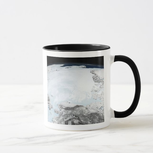 Arctic sea ice 2 mug (Right)
