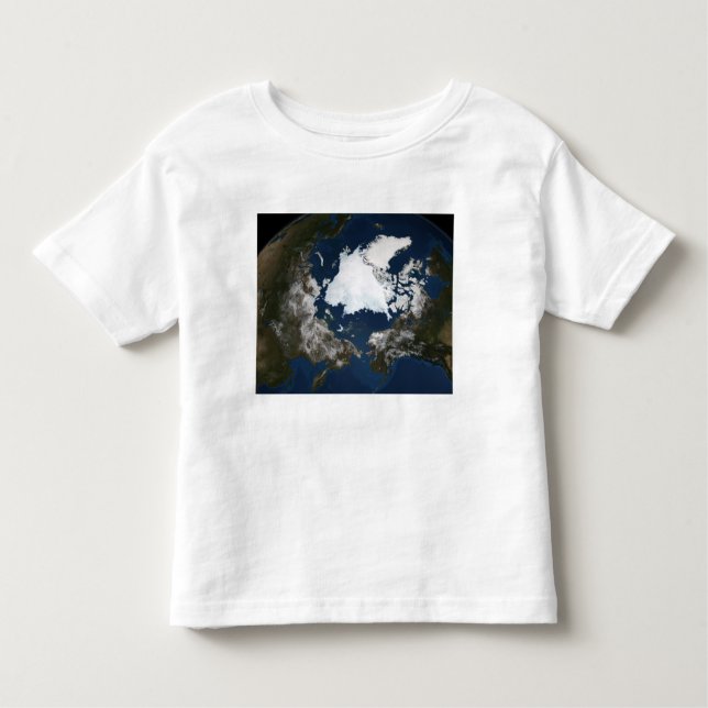 Arctic sea ice toddler t-shirt (Front)