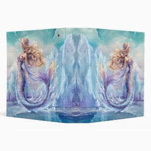 Arctic Serenade: Glacial Mermaid binder