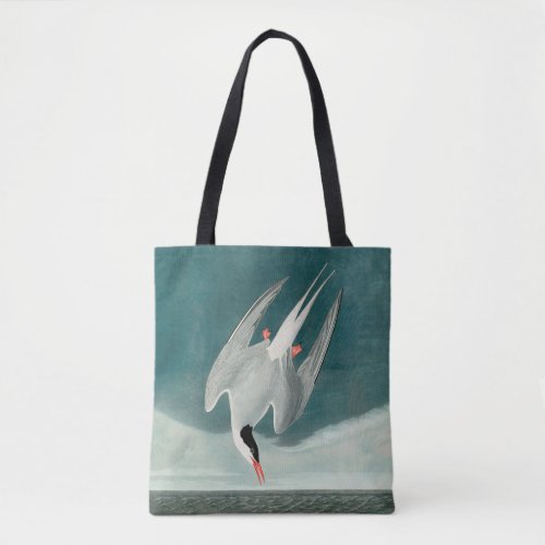Arctic Tern Audubon Bird Wildlife Painting Tote Bag