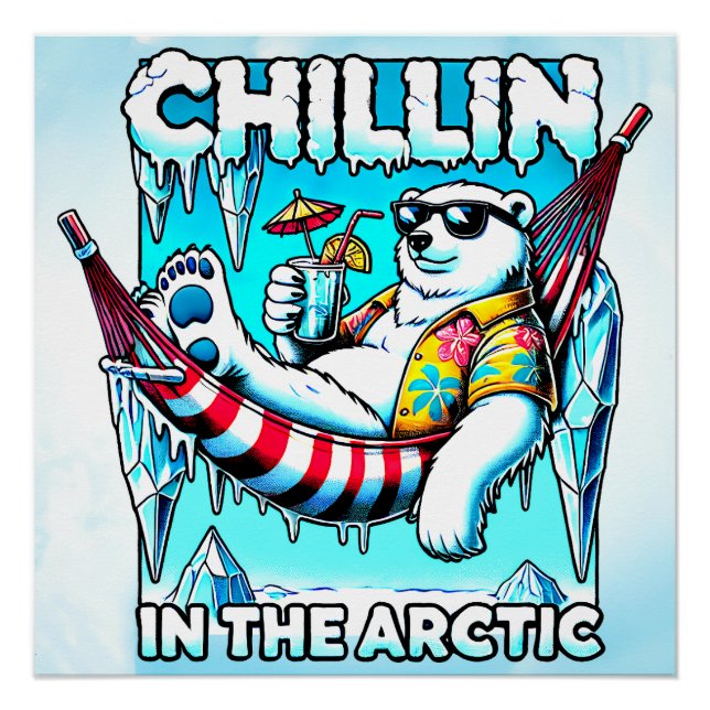 Arctic Vacation Poster (Front)