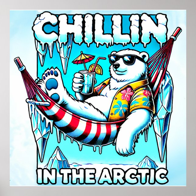 Arctic Vacation Poster (Front)
