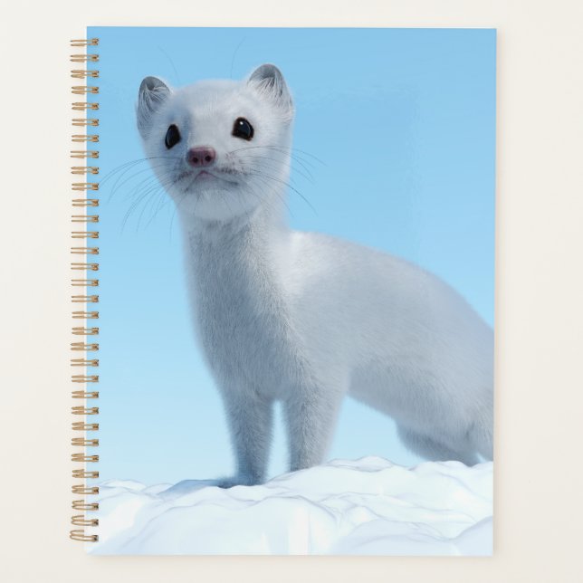 Arctic Weasel Charm Planner (Front)