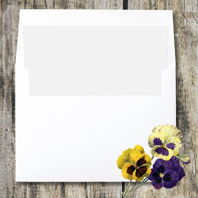 Arctic White purity for modern celebrations Envelope Liner (Creator Uploaded)