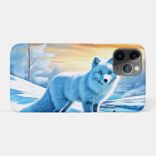 Arctic Winter Fox Snow iPhone 11 Pro Case