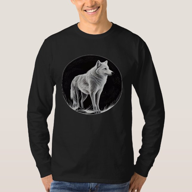 Arctic Wolf Animal  Wildlife Arctic Wolves  2 T-Shirt (Front)