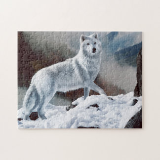 Arctic Wolf Jigsaw Puzzle