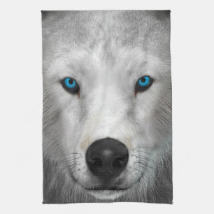 Arctic Wolf Kitchen Towel