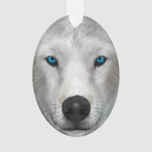 Arctic Wolf Ornament