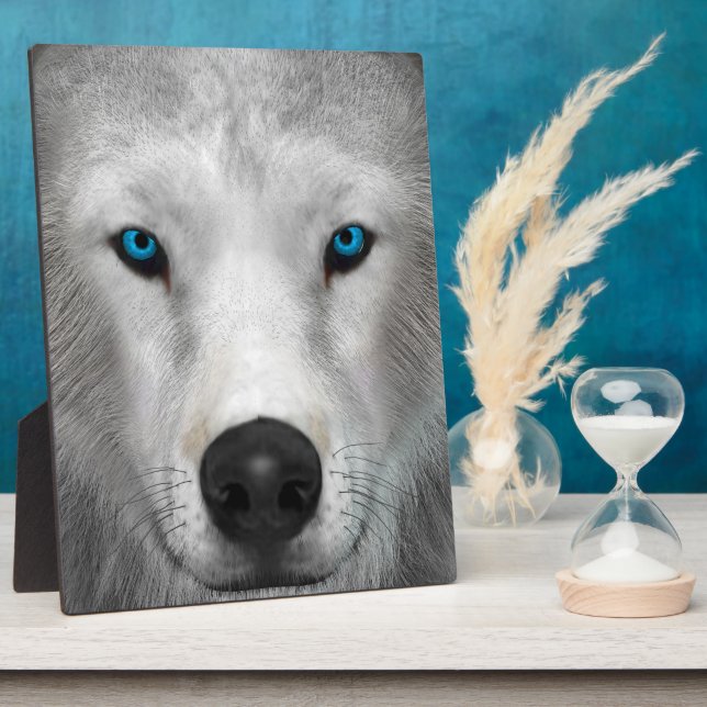 Arctic Wolf Plaque (Side)