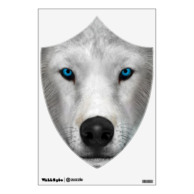 Arctic Wolf Wall Decal (Front)