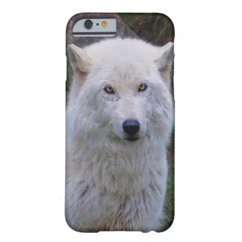 Arctic Wolf Wildlife Supporter Gift Barely There iPhone 6 Case