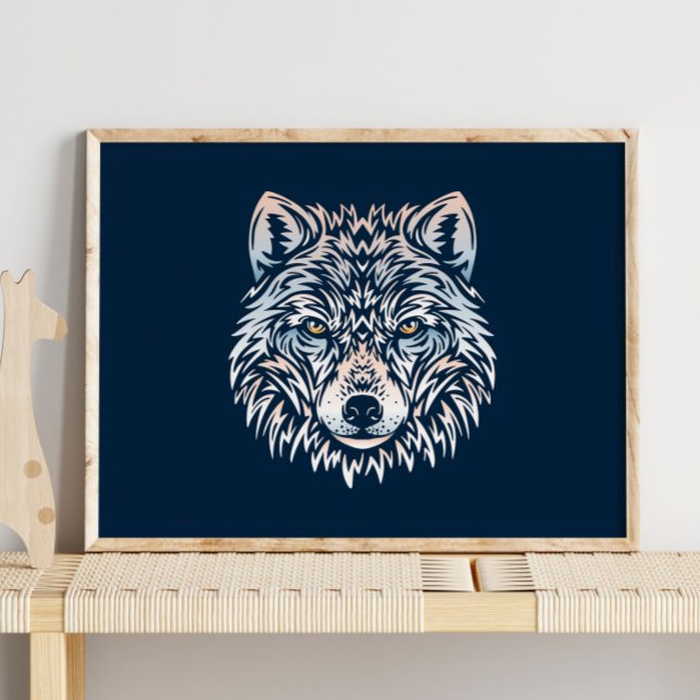 Arctic Wolf | Wolf Winter Wall Print (Creator Uploaded)