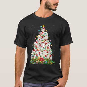 Arctic Wolf Xmas Lights Arctic Wolf Christmas Tr T-Shirt